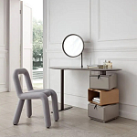 Консоль с зеркалом и  3-мя вращающимися ящиками Eloida варинант исполнения - 2 | Loft Concept в Новосибирске