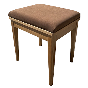 Пуф из массива бука обивка велюр Tasteful Furniture