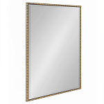 Зеркало прямоугольное в фактурной золотой раме Reflective Fabric варинант исполнения - 1 | Loft Concept в Новосибирске