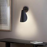 Бра с поворотным плафоном Aracea Black Wall Lamp варинант исполнения - 9 | Loft Concept в Новосибирске
