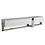 Тумба под телевизор со стеклянным фасадом Modern TumbvTV варинант исполнения - 1 | Loft Concept в Новосибирске