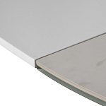 Стол обеденный раскладной круглый White Ceramic Table варинант исполнения - 3 | Loft Concept в Новосибирске