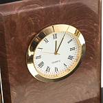 Настольный письменный набор из лемезита и змеевика с часами Royal Accessory варинант исполнения - 4 | Loft Concept в Новосибирске