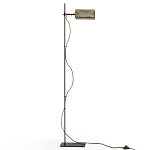 Торшер с плафоном из перфорированного металла Elledge Floor Lamp варинант исполнения - 1 | Loft Concept в Новосибирске