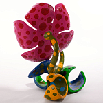 Декоративная статуэтка Yayoi Kusama Flowers that Bloom at Midnight Pink варинант исполнения - 2 | Loft Concept в Новосибирске