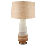 Настольная лампа фарфоровая с узором на корпусе Junction Place варинант исполнения - 3 | Loft Concept в Новосибирске