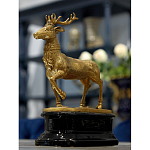 Держатель для книг в виде оленя из фарфора и бронзы Eden Garden porcelain and bronze варинант исполнения - 3 | Loft Concept в Новосибирске