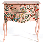 Комод розовый с росписью Цветы L.XV CHEST OF DRAWERS Flowers варинант исполнения - 1 | Loft Concept в Новосибирске