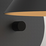 Бра с широким конусным плафоном с золотистой внутренней стороной Alora Mood варинант исполнения - 4 | Loft Concept в Новосибирске