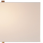 Торшер с прямоугольным абажуром на белом мраморном основании Asymmetry on Marble варинант исполнения - 3 | Loft Concept в Новосибирске