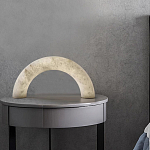 Прикроватная лампа из мрамора в форме дуги Rainbow Light варинант исполнения - 1 | Loft Concept в Новосибирске