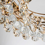 Люстра с хрустальными подвесками в форме капель Sidney Crystal Chandelier 80 варинант исполнения - 3 | Loft Concept в Новосибирске