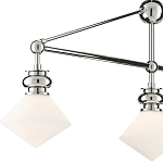 Люстра линейная с ромбовидными плафонами Pointed Diamond Shade варинант исполнения - 1 | Loft Concept в Новосибирске