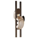 Бра  с фигурным мраморным рассеивателем Spiral of Warm Light варинант исполнения - 9 | Loft Concept в Новосибирске