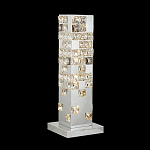 Настольная лампа прямоугольная с мозаичным хрустальным оформлением Sparks of Crystal варинант исполнения - 2 | Loft Concept в Новосибирске