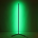 Торшер черного цвета на угловом основании Arteriors варинант исполнения - 6 | Loft Concept в Новосибирске