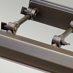 Светильник для картин с призматическим плафоном и двойными регулируемыми шарнирами Elstead Lighting варинант исполнения - 43 | Loft Concept в Новосибирске