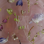 Шкатулка из эпоксидной смолы с цветами розовая Epoxy Resin Square Box Pink варинант исполнения - 3 | Loft Concept в Новосибирске