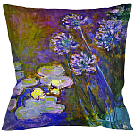 Подушка декоративная Цветы Impressionism in Art варинант исполнения - 1 | Loft Concept в Новосибирске