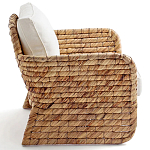 Кресло из плетеного гиацинта Gardner Wicker Armchair варинант исполнения - 3 | Loft Concept в Новосибирске