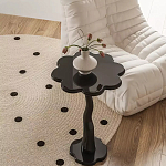 Дизайнерский журнальный стол в виде чёрного цветка Ludox варинант исполнения - 2 | Loft Concept в Новосибирске