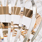 Бра золотого цвета с изогнутыми хрустальными элементами Radiant Ribbons варинант исполнения - 4 | Loft Concept в Новосибирске