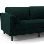 Мебельная ткань Шенилл темно-зеленый цвет 138 см T4-36 варинант исполнения - 10 | Loft Concept в Новосибирске