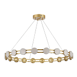 Люстра кольцевая с круглыми светодиодными источниками света Maxine Light варинант исполнения - 8 | Loft Concept в Новосибирске