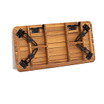 Двухместный диван из акации без подлоконтиков Amra варинант исполнения - 4 | Loft Concept в Новосибирске