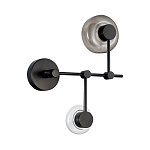 Бра с 2-мя плафонами разного диаметра и цвета Polyhedron варинант исполнения - 2 | Loft Concept в Новосибирске