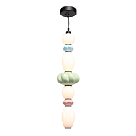 Подвесной светильник фигурный с керамическими элементами 32W LED Fragrant Light варинант исполнения - 1 | Loft Concept в Новосибирске