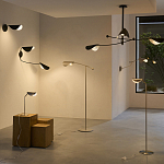 Бра с поворотным плафоном Aracea Black Wall Lamp варинант исполнения - 2 | Loft Concept в Новосибирске