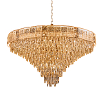 Люстра с каскадом из прозрачного хрусталя Constant Sparks варинант исполнения - 1 | Loft Concept в Новосибирске