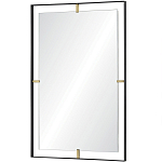 Зеркало прямоугольное в черной раме Gwendelyn варинант исполнения - 1 | Loft Concept в Новосибирске