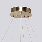 Люстра подвесная с двумя пересекающимися белыми светодиоидными кольцами Luke Lampco Tracer Lamp варинант исполнения - 9 | Loft Concept в Новосибирске