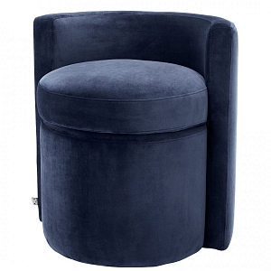 Кресло Eichholtz Stool Arcadia midnight blue