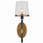 Бра настенное с прозрачным стеклянным абажуром Simple Pure Form варинант исполнения - 2 | Loft Concept в Новосибирске