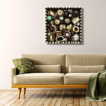 Панно "Конфетное ассорти" Chocolate Candy Assortment варинант исполнения - 4 | Loft Concept в Новосибирске