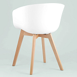 Стул из пластика с мягким сиденьем Eames варинант исполнения - 4 | Loft Concept в Новосибирске