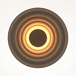 Бра круглое Soft Halo серый варинант исполнения - 2 | Loft Concept в Новосибирске