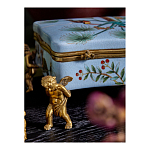 Шкатулка на четырех ангелах Blue Garden варинант исполнения - 7 | Loft Concept в Новосибирске