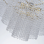 Люстра многоярусная с каскадами кристаллов Crystal Rains варинант исполнения - 7 | Loft Concept в Новосибирске