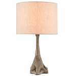 Настольная лампа с корпусом в виде дерева Gray Concrete Trunk варинант исполнения - 3 | Loft Concept в Новосибирске