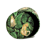 Пуф Leopards in the ferns варинант исполнения - 3 | Loft Concept в Новосибирске