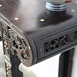 Черная резная консоль в Китайском стиле из массива Black Dragon Console варинант исполнения - 4 | Loft Concept в Новосибирске