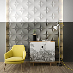 Гипсовая 3D Панель M-22 варинант исполнения - 1 | Loft Concept в Новосибирске