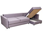 Диван трехместный раскладной Giorgio Sofa серый варинант исполнения - 3 | Loft Concept в Новосибирске