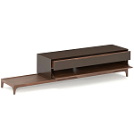 ТВ-тумба  из орехового дерева Marco Wooden TV Stand варинант исполнения - 5 | Loft Concept в Новосибирске