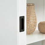 Витрина с раздвижными дверцами Wells Glass Showcase White варинант исполнения - 6 | Loft Concept в Новосибирске