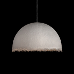 Подвесной светильник в форме купола белого цвета с ажурной бахромой Tactile Line варинант исполнения - 11 | Loft Concept в Новосибирске